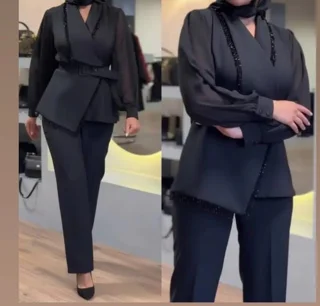 کت وشلوار زنانه مدل نگاه